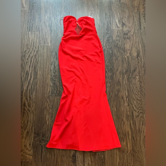 Nookie minx red womens gown size Large - Picture 11 of 11